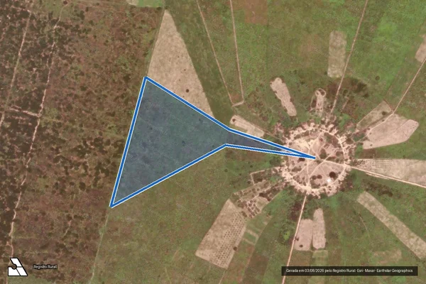 Imagem de satélite de FAZENDA VALE DO GURGUÉIA/CAJUNORTE - Célula A - Lote 09 em Canto do Buriti - PI