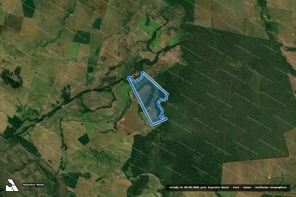 Imagem de satélite de Fazenda Progresso - Parcela 1 em Pontes e Lacerda - MT