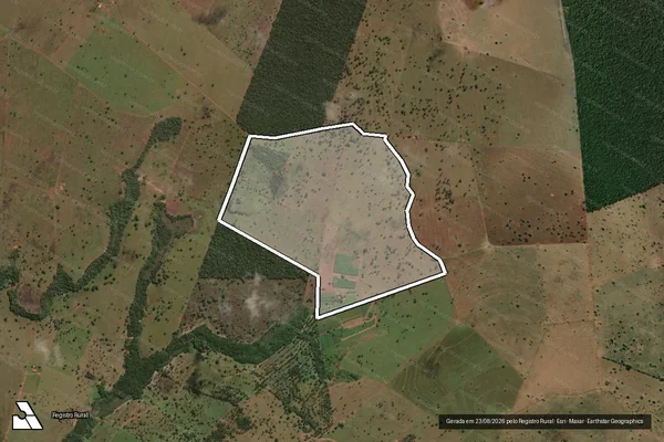 Imagem de satélite de FAZENDA CACHOEIRINHA - MAT 2260 em Itarumã - GO