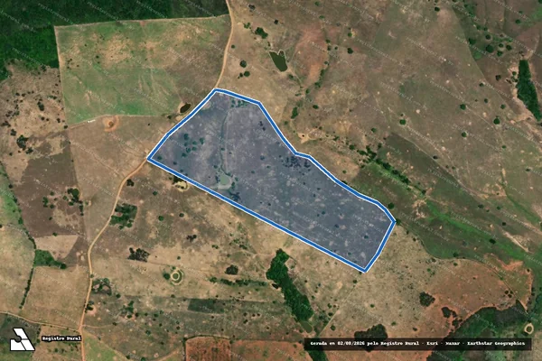 Imagem de satélite de Sítio Riachinho - Sítio Riachinho em Ribeirópolis - SE