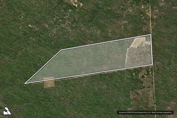 Imagem de satélite de Projeto de Assentamento Mulunguzinho  - Lote 33 - Parte 1 em Mossoró - RN
