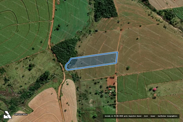 Imagem de satélite de SÍTIO SÃO JOSÉ - LOTE 3B em Getulina - SP