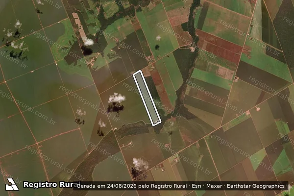 Imagem de satélite de LOTE 142 em Diamantino - MT