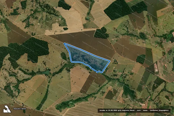 Imagem de satélite de FAZENDA CACHOEIRA - SUELI ALMEIDA E SILVA FERNANDA DE ALMEIDA SILVA COSTA
MARIANA DE ALMEIDA SILVA COSTA em Nazário - GO