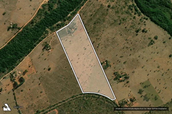 Imagem de satélite de PROJETO DE ASSENTAMENTO VINTE DE MARÇO - Lote 17 em Três Lagoas - MS