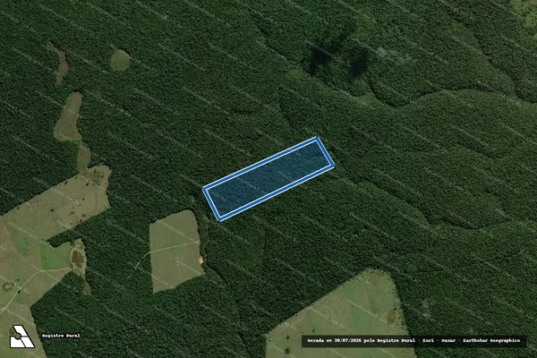Imagem de satélite de Fazenda Riacho Das Pedras - GLEBA B em Prado - BA