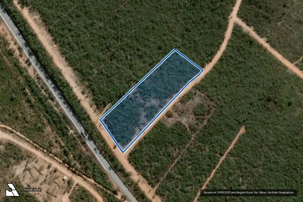 Imagem de satélite de FAZENDA CANOAS - GLEBA 13 em Montes Claros - MG