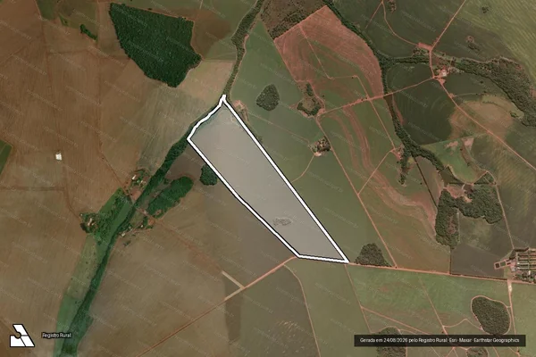 Imagem de satélite de FAZENDA SÃO TOMAZ ATERRADINHO - 001 em Rio Verde - GO