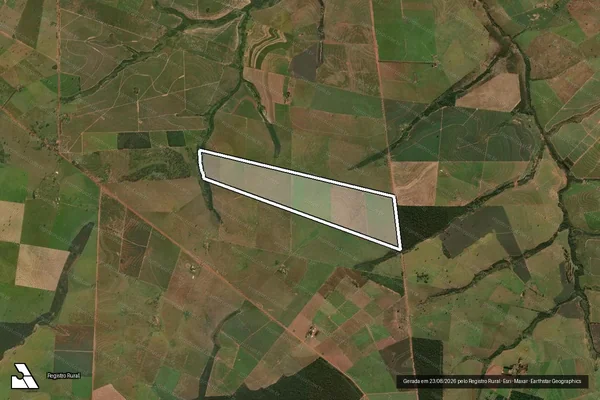 Imagem de satélite de Fazenda Alvorada em Umuarama - PR