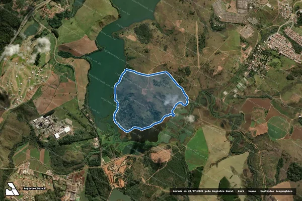 Imagem de satélite de PROPRIEDADE CAMPO DO SACO - CAMPO DO SACO em Poços de Caldas - MG