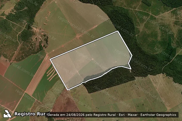 Imagem de satélite de Fazenda Guarda Lara II - Gleba_B em Diamantino - MT