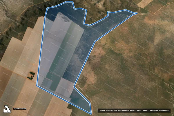 Imagem de satélite de Fazenda JK - Lote 05 em Formosa do Rio Preto - BA