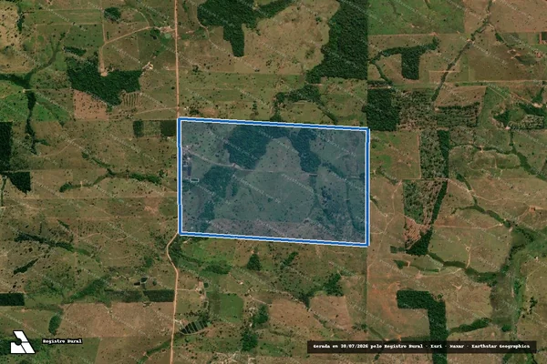Imagem de satélite de LT 63-B, 64, 65-A e 65-B, TODOS DA GL 22, PIC Gy-Paraná, ST ROLIM DE MOURA - Parte em Rolim de Moura - RO