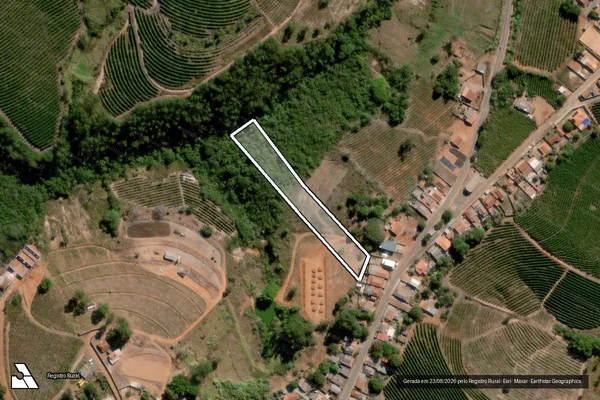 Imagem de satélite de SITIO RANCHO LIMIRO - Parte 1 em Santa Rosa da Serra - MG
