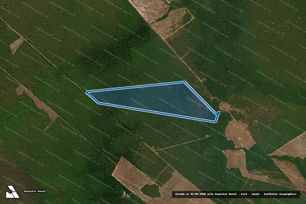 Imagem de satélite de SITIO ESTÂNCIA TOCA DA ONÇA - GLEBA IQUÊ - SETOR TENENTE MARQUES