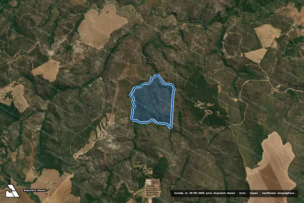 Imagem de satélite de FAZENDA CARLA - FAZENDA CARLA em Presidente Olegário - MG