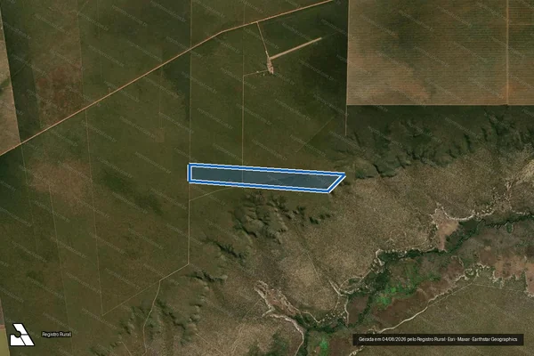 Imagem de satélite de FAZENDA VALE DO RIO PRATUDÃO II em Coribe - BA