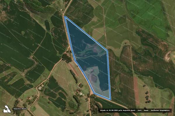 Imagem de satélite de PE RENASCER - LOTE 33A em Canguçu - RS