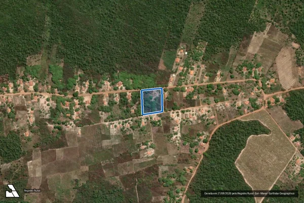 Imagem de satélite de SÍTIO SANTA MARIA - Parcela 1 em União - PI