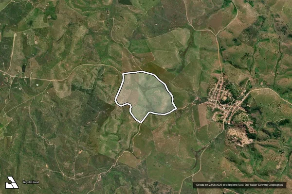 Imagem de satélite de FAZENDA VITRINE - Parte 5 em Nanuque - MG