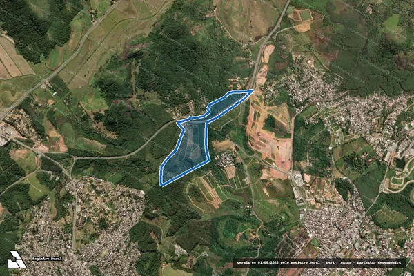 Imagem de satélite de TARTARUGA - GLEBA 1 em Guarapari - ES