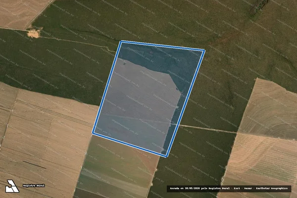 Imagem de satélite de FAZENDA SÃO LUCAS - FAZENDA SAO LUCAS em Baixa Grande do Ribeiro - PI