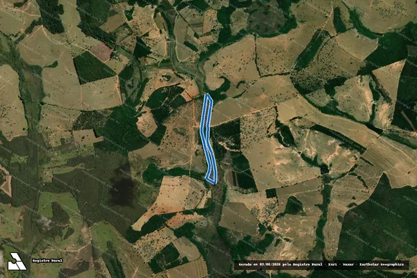 Imagem de satélite de FAZENDA GARCIAS - GLEBA 1 em Formiga - MG