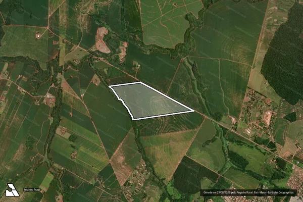 Imagem de satélite de LOTE DE TERRAS Nº 41, LOTE DE TERRAS Nº 43, ÁREA DE TERRAS Nº 42/B E LOTE Nº 42/A - Matrícula 2188, 6602, 13385 E 13386 em Goioerê - PR