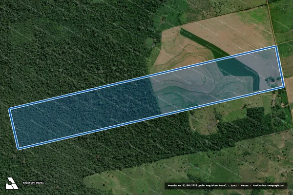 Imagem de satélite de FAZENDA STEILMANN - LOTE 30 GLEBA 44-A - Parcela 1 em Placas - PA