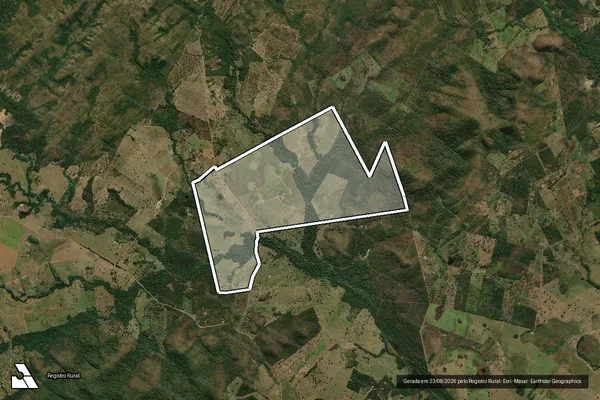 Imagem de satélite de FAZENDA MÃE TEREZA I - Parte 1 em Poconé - MT