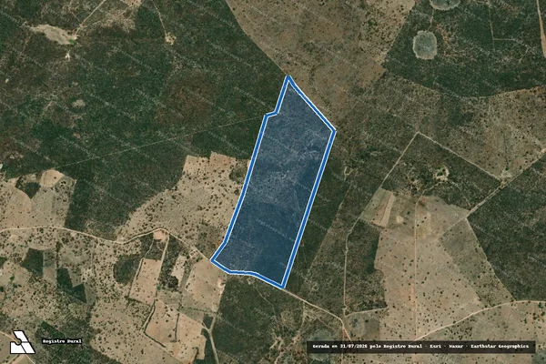 Imagem de satélite de FAZENDA VARZEA SECA - Parte 1 em Senhor do Bonfim - BA