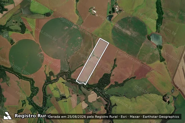 Imagem de satélite de RAIZES DO CAMPO II - Única em Capão do Cipó - RS