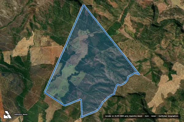 Imagem de satélite de Fazenda Forgados, Lote n° 05 (Cinco) do Loteamento FAZENDA BUQUEIRÃO DO JOÃO AYRES - Lote 05 em Monte do Carmo - TO