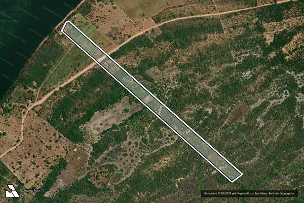 Imagem de satélite de LOTE 81, GLEBA EXTREMA II ETAPA - Parte 3 em Itapiratins - TO