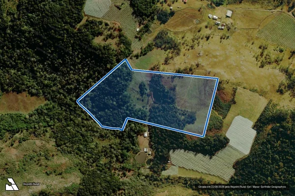 Imagem de satélite de Fazenda Narciso - AREA 2 em São Joaquim - SC