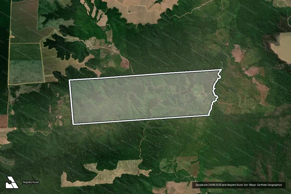Imagem de satélite de Fazenda Rio Bonito - Parte 1 em Dom Eliseu - PA