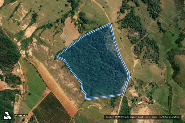 Imagem de satélite de Fazenda Cafua - Gleba 2 em Pimenta - MG