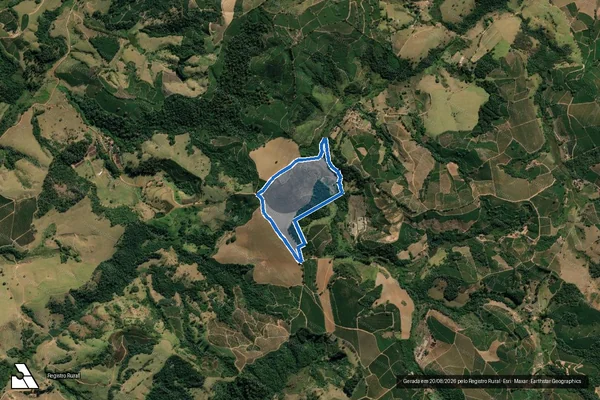 Imagem de satélite de Fazenda Gavea 2 - Fazenda Gavea 2 em Muzambinho - MG