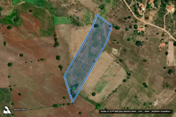Imagem de satélite de LOTE 0087 - SÍTIO SERTÃOZINHO  - Parte 1 em Juazeiro do Norte - CE