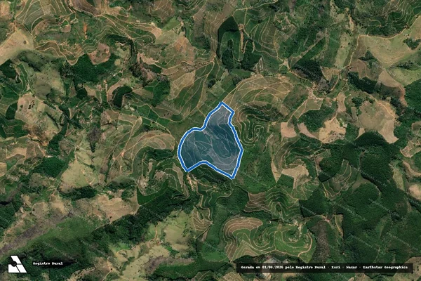 Imagem de satélite de Fazenda Pedra Bonita - Parte 2 em Conselheiro Pena - MG