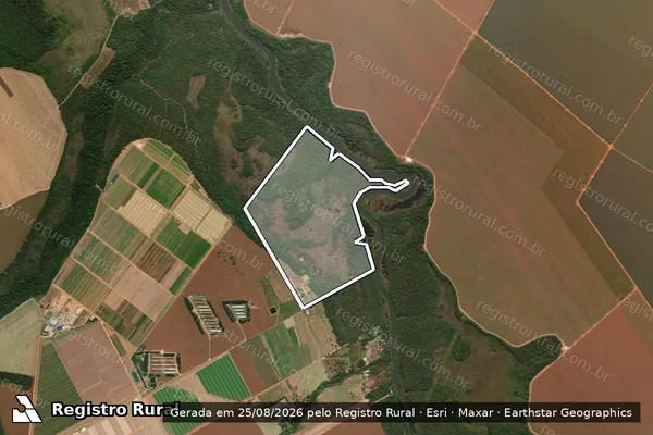 Imagem de satélite de Lote 16 C - Parcela 1 em Lucas do Rio Verde - MT