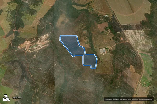 Imagem de satélite de Fazenda Santana - PARCELA 02 em Cristalina - GO