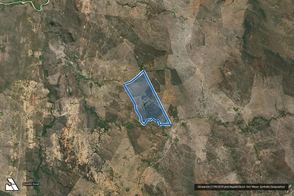 Imagem de satélite de FAZENDA RIBEIRAO DO PEIXE em Jequié - BA