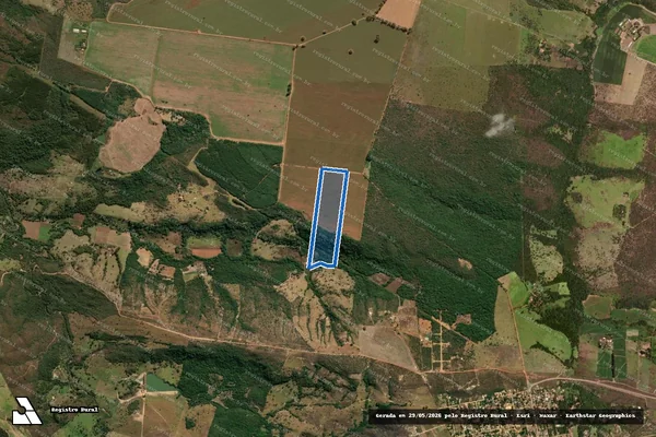Imagem de satélite de FAZENDA SÃO LUIZ ? denominado Sapecado - GLEBA 03 em Alexânia - GO