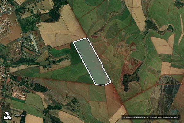 Imagem de satélite de SITIO SANTA HERCILIA - Parcela 1 em Cambará - PR