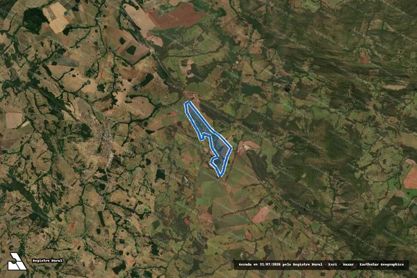 Imagem de satélite de SÍTIO BOA VISTA - Parte 1 em São Francisco de Goiás - GO