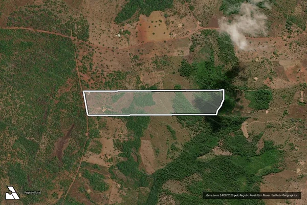 Imagem de satélite de LOTE 100, PA NOVA CANAÃ - LOTE 100, PA NOVA CANAÃ em Araguacema - TO