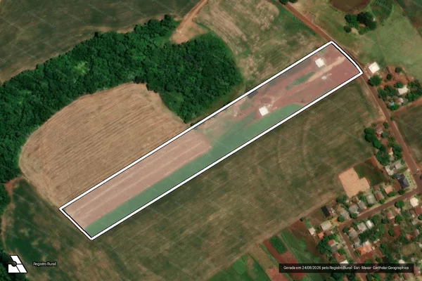 Imagem de satélite de NICIELE LUCIANE REIDEL KOHLER - Lote nº 139, 4ª SECÇÃO INHACORÁ em Alegria - RS