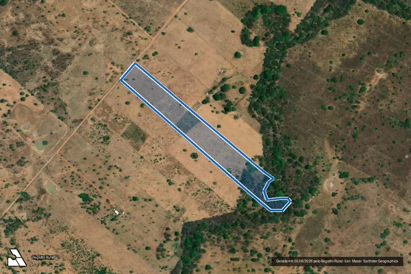 Imagem de satélite de PA ALVORADA II ? LOTE 01A - PARTE I em Alvorada do Norte - GO