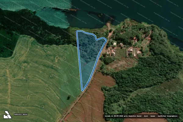 Imagem de satélite de Sítio Rosalécio 2º - Sítio Rosalécio 2º em Lupionópolis - PR